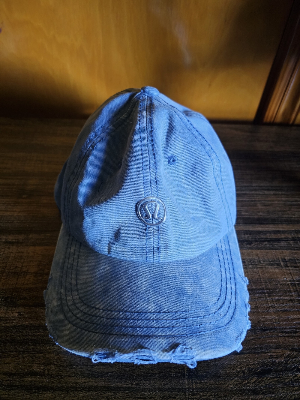 Hat Blue Cotton Baseball Cap